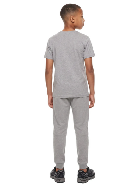 Malelions Kids Counter Trackpants - Grey Melange Malelions Malelions Kids Counter Trackpants - Grey Melange