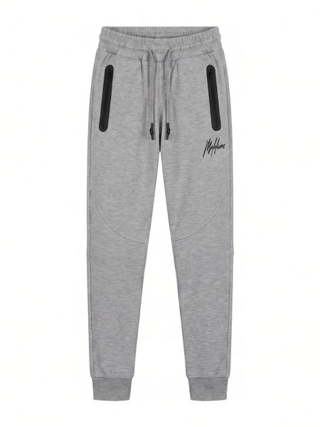 Malelions Kids Counter Trackpants - Grey Melange Malelions Malelions Kids Counter Trackpants - Grey Melange