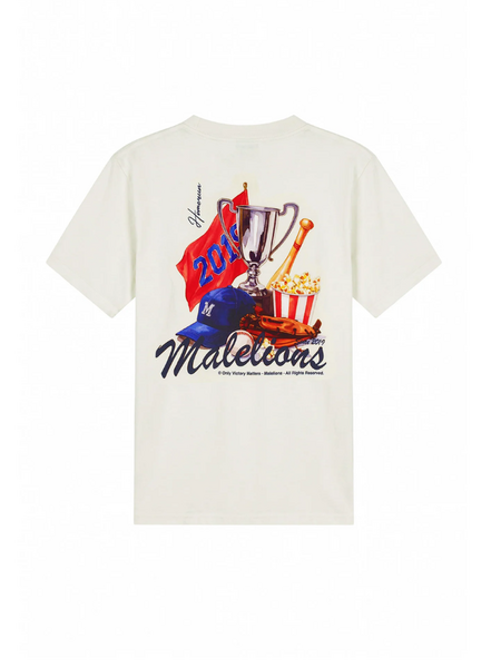 Malelions Homerun T-Shirt - Off-White Malelions Malelions Homerun T-Shirt - Off-White