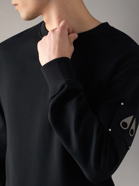 Moose Knuckles Moose Knuckles Men Hartsfield Crewneck - Black