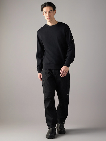 Moose Knuckles Moose Knuckles Men Hartsfield Crewneck - Black