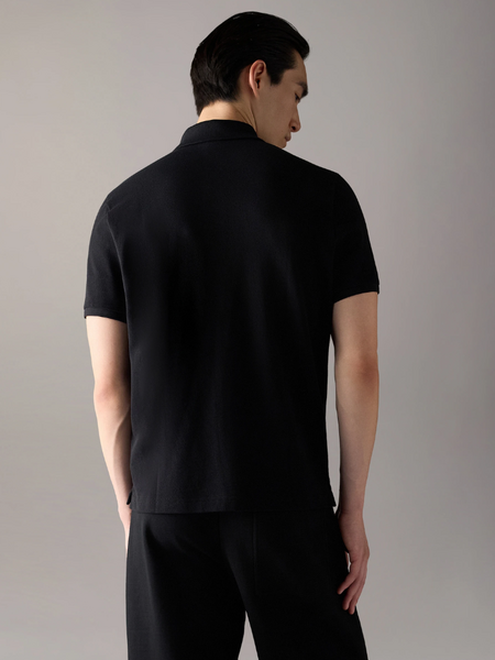Moose Knuckles Men Everett Polo - Black Moose Knuckles Moose Knuckles Men Everett Polo - Black