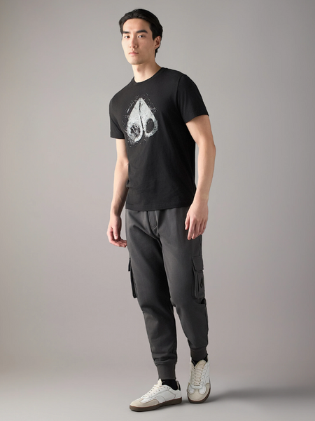 Moose Knuckles Men Icebreak Logo T-Shirt - Black Moose Knuckles Moose Knuckles Men Icebreak Logo T-Shirt - Black