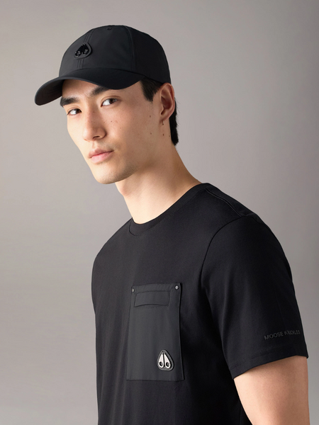 Moose Knuckles Moose Knuckles Men Vick Cap - Black Moose Knuckles Men Vick Cap - Black