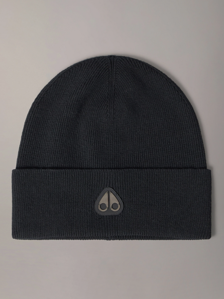 Moose Knuckles Men Frost Beanie - Black Moose Knuckles Moose Knuckles Men Frost Beanie - Black