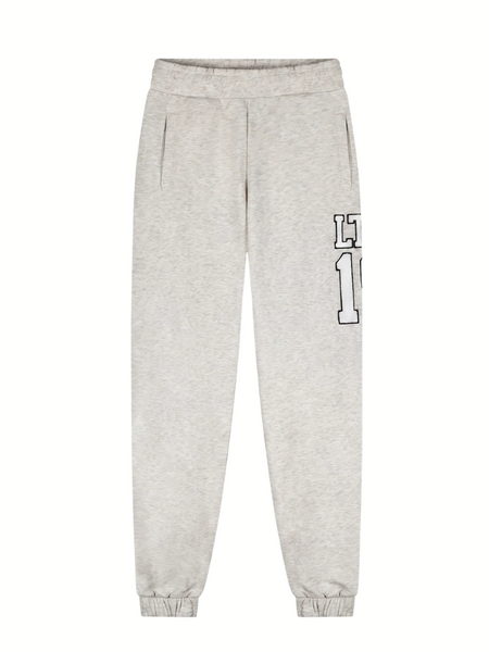 Malelions Malelions Women Sherpa Applique Match Sweatpants - Grey Melange Malelions Women Sherpa Applique Match Sweatpants - Grey Melange