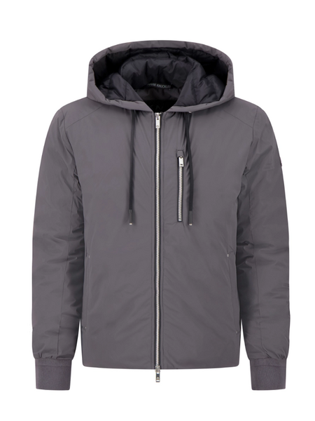 Moose Knuckles Moose Knuckles Men Northdale Hooded Jacket - Cement Moose Knuckles Men Northdale Hooded Jacket - Cement