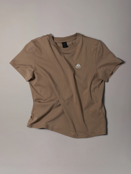 Moose Knuckles Moose Knuckles Men Crescent Tee - Ashen Moose Knuckles Men Crescent Tee - Ashen