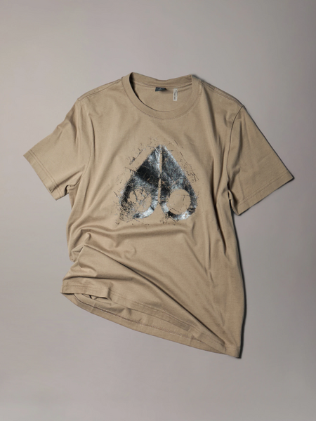Moose Knuckles Moose Knuckles Men Icebreak Logo T-Shirt - Ashen