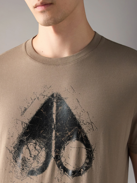 Moose Knuckles Moose Knuckles Men Icebreak Logo T-Shirt - Ashen