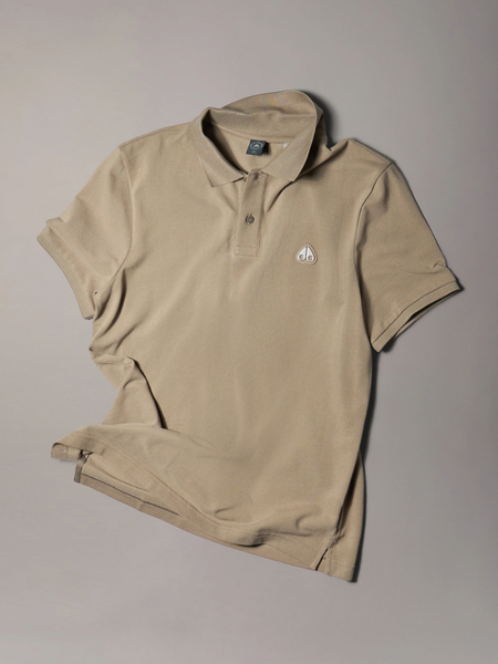Moose Knuckles Men Everett Polo - Ashen Moose Knuckles Moose Knuckles Men Everett Polo - Ashen