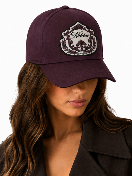 Nikkie Arlise Cap - Grape Wine Nikkie Nikkie Arlise Cap - Grape Wine