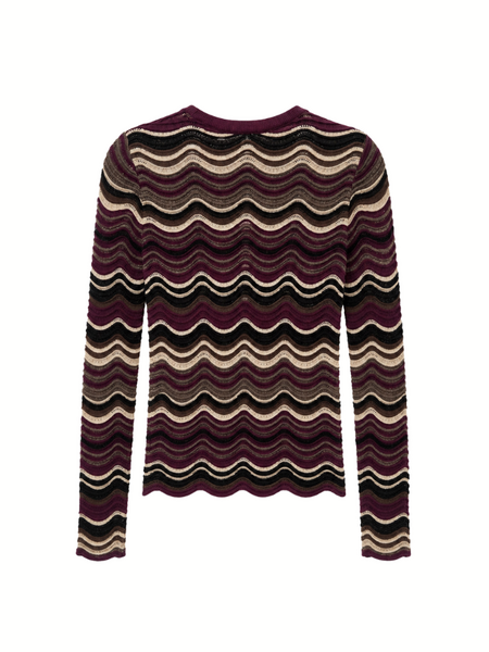 Nikkie Nikkie Arila Top - Grape Wine