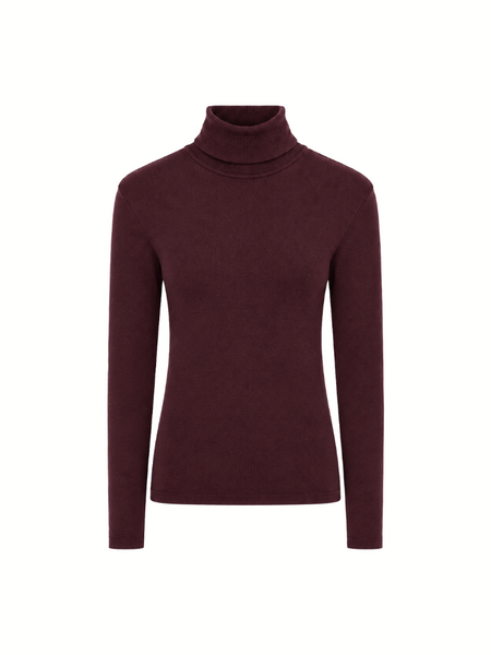Nikkie Jolie Turtle Top - Grape Wine Nikkie Nikkie Jolie Turtle Top - Grape Wine