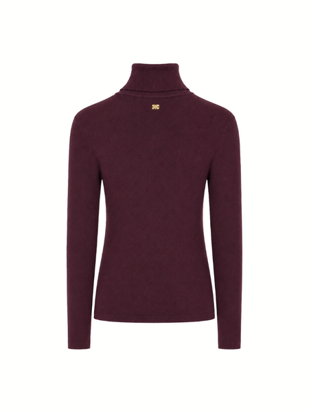 Nikkie Jolie Turtle Top - Grape Wine Nikkie Nikkie Jolie Turtle Top - Grape Wine