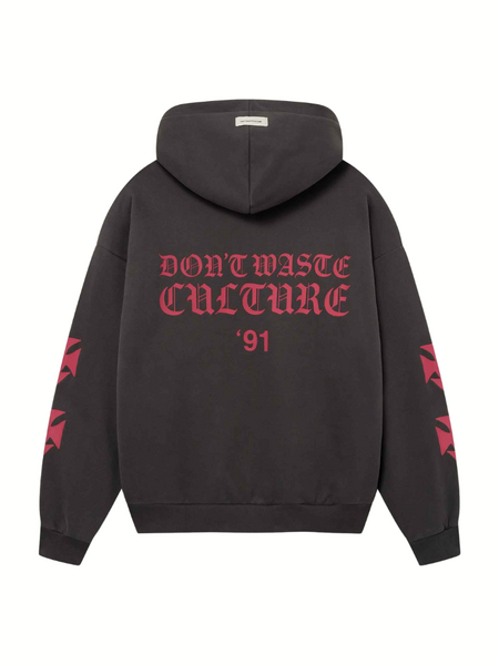 Don't Waste Culture Arina Hoodie - Dark Grey Don't Waste Culture Don't Waste Culture Arina Hoodie - Dark Grey