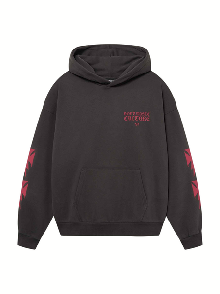 Don't Waste Culture Arina Hoodie - Dark Grey Don't Waste Culture Don't Waste Culture Arina Hoodie - Dark Grey