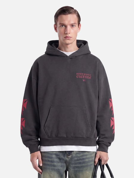 Don't Waste Culture Arina Hoodie - Dark Grey Don't Waste Culture Don't Waste Culture Arina Hoodie - Dark Grey
