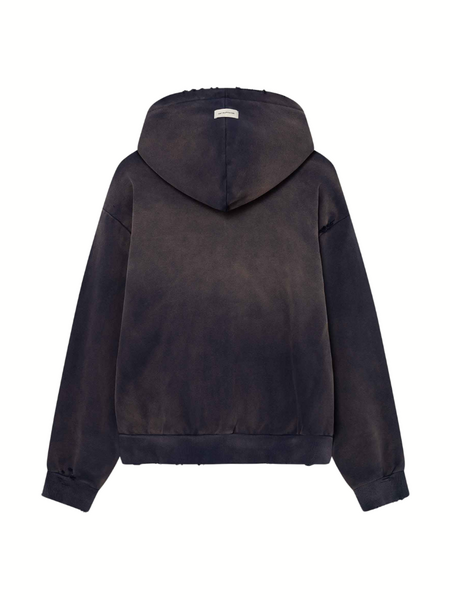 Don't Waste Culture Savy Zipper Hoodie - Washed Blue Don't Waste Culture Don't Waste Culture Savy Zipper Hoodie - Washed Blue