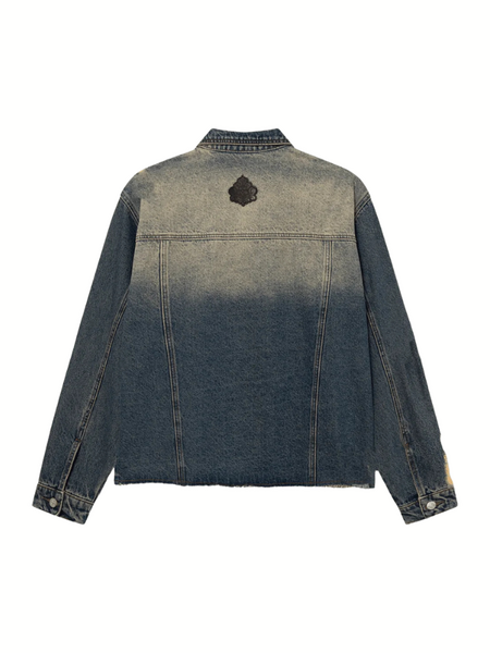 Don't Waste Culture Aza Denim Overshirt - Dark Pale Don't Waste Culture Don't Waste Culture Aza Denim Overshirt - Dark Pale
