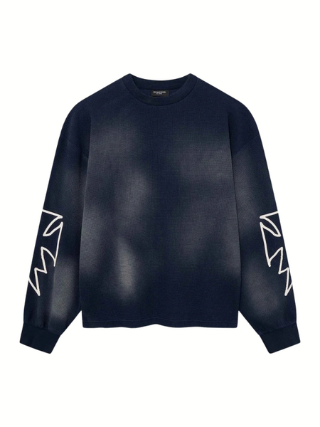 Don't Waste Culture Romiya Longsleeve - Navy Blue Don't Waste Culture Don't Waste Culture Romiya Longsleeve - Navy Blue