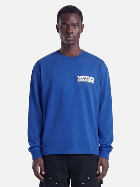 Don't Waste Culture Sunoa Longsleeve - Klein Blue Don't Waste Culture Don't Waste Culture Sunoa Longsleeve - Klein Blue