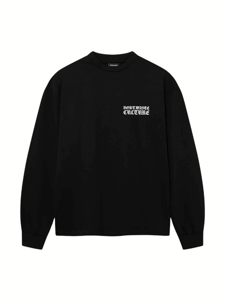 Don't Waste Culture Sunoa Longsleeve - Black Don't Waste Culture Don't Waste Culture Sunoa Longsleeve - Black