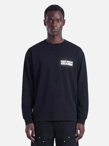 Don't Waste Culture Sunoa Longsleeve - Black Don't Waste Culture Don't Waste Culture Sunoa Longsleeve - Black