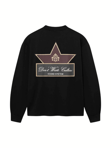 Don't Waste Culture Orel Longsleeve - Black Don't Waste Culture Don't Waste Culture Orel Longsleeve - Black