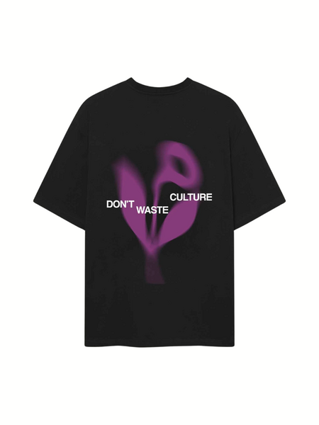 Don't Waste Culture Fitz T-Shirt - Black Don't Waste Culture Don't Waste Culture Fitz T-Shirt - Black