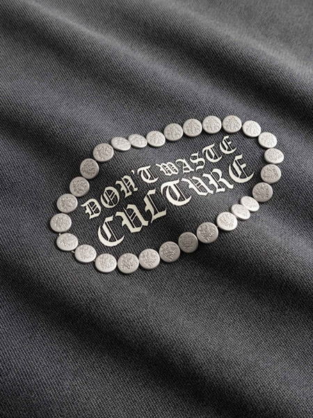 Don't Waste Culture Don't Waste Culture Alune T-Shirt- Black