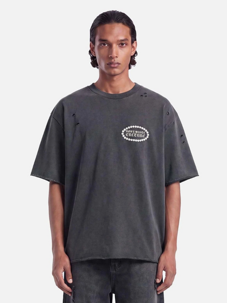 Don't Waste Culture Don't Waste Culture Alune T-Shirt- Black