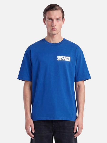 Don't Waste Culture Mirae T-Shirt - Klein Blue Don't Waste Culture Don't Waste Culture Mirae T-Shirt - Klein Blue