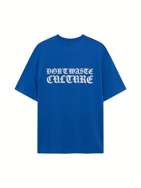 Don't Waste Culture Mirae T-Shirt - Klein Blue Don't Waste Culture Don't Waste Culture Mirae T-Shirt - Klein Blue