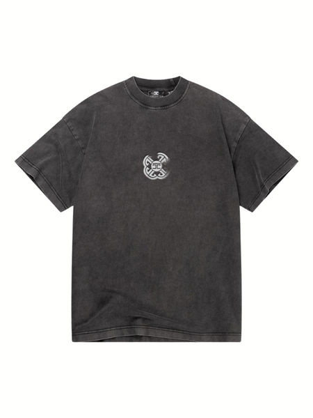 JorCustom Monogram Loose Fit T-Shirt - Acid Grey JorCustom JorCustom Monogram Loose Fit T-Shirt - Acid Grey
