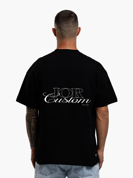 JorCustom JorCustom JORcustom Loose Fit T-Shirt - Black