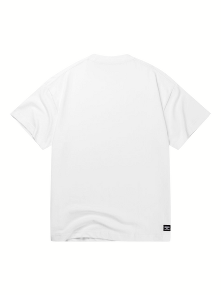 JorCustom Individuality Loose Fit T-Shirt - White JorCustom JorCustom Individuality Loose Fit T-Shirt - White