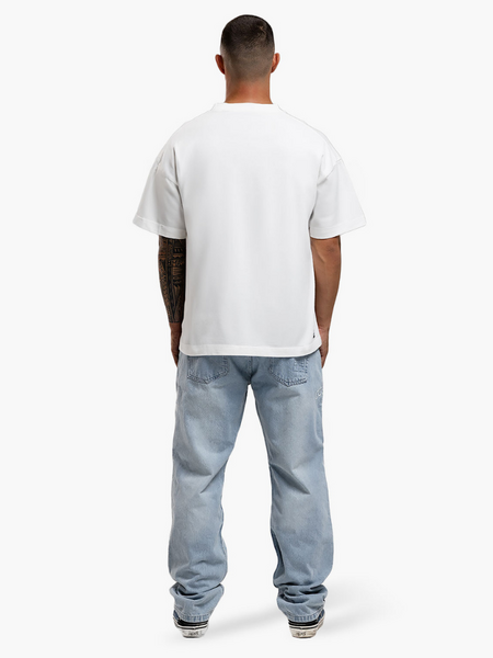 JorCustom Individuality Loose Fit T-Shirt - White JorCustom JorCustom Individuality Loose Fit T-Shirt - White