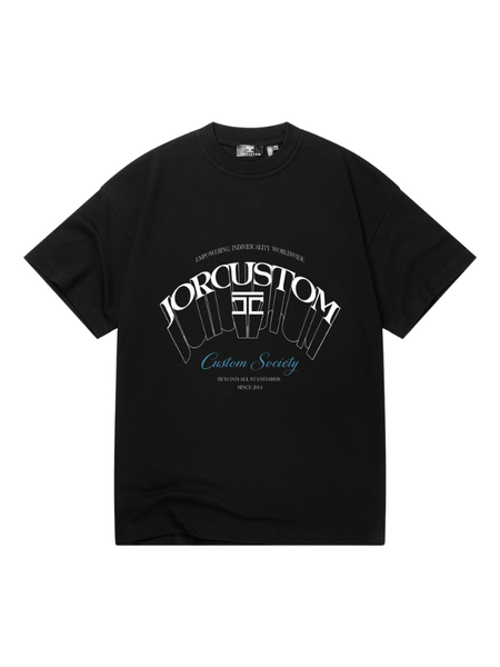 JorCustom Individuality Loose Fit T-Shirt - Black JorCustom JorCustom Individuality Loose Fit T-Shirt - Black