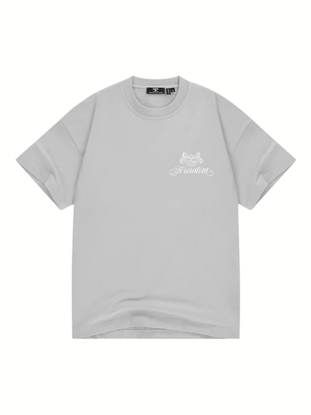 JorCustom Handscript2.0 Loose Fit T-Shirt - Light Grey JorCustom JorCustom Handscript2.0 Loose Fit T-Shirt - Light Grey