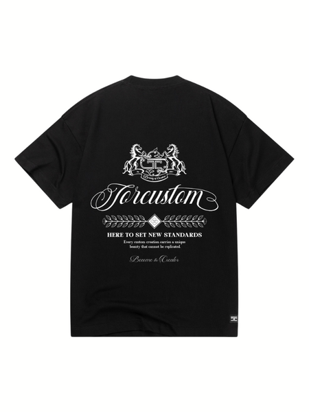 JorCustom Handscript2.0 Loose Fit T-Shirt - Black JorCustom JorCustom Handscript2.0 Loose Fit T-Shirt - Black