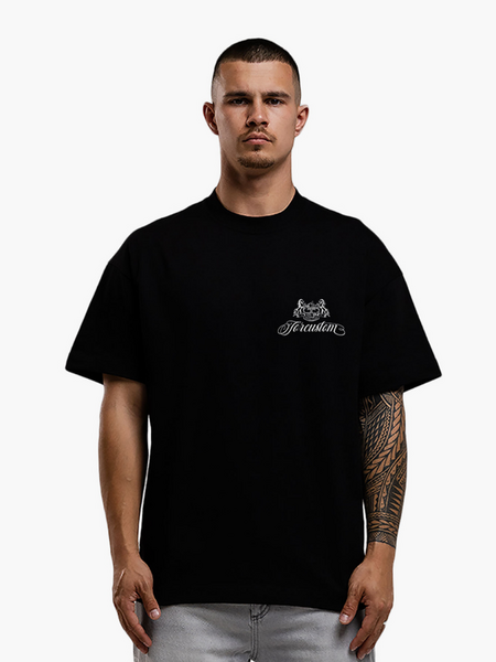 JorCustom Handscript2.0 Loose Fit T-Shirt - Black JorCustom JorCustom Handscript2.0 Loose Fit T-Shirt - Black