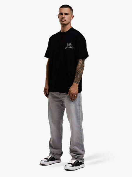JorCustom Handscript2.0 Loose Fit T-Shirt - Black JorCustom JorCustom Handscript2.0 Loose Fit T-Shirt - Black