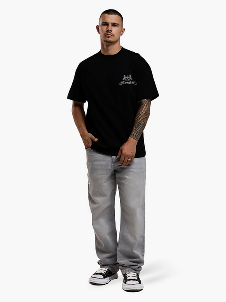 JorCustom Handscript2.0 Loose Fit T-Shirt - Black JorCustom JorCustom Handscript2.0 Loose Fit T-Shirt - Black