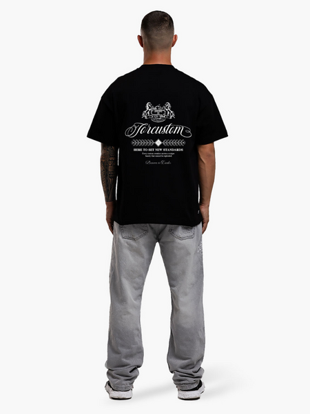 JorCustom Handscript2.0 Loose Fit T-Shirt - Black JorCustom JorCustom Handscript2.0 Loose Fit T-Shirt - Black