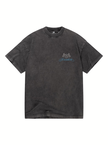 JorCustom JorCustom Handscript2.0 Loose Fit T-Shirt - Acid Grey