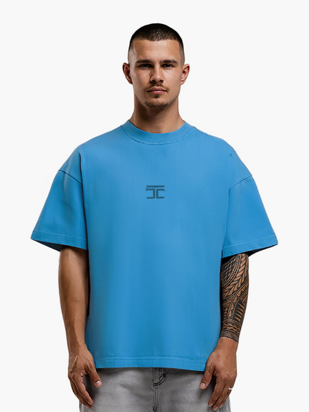 JorCustom Artist Loose Fit T-Shirt - BountyBlue JorCustom JorCustom Artist Loose Fit T-Shirt - BountyBlue