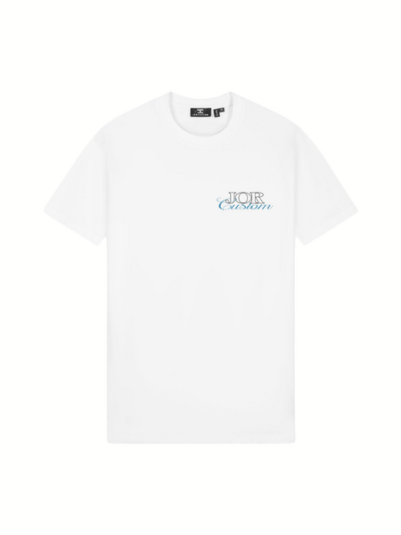 JorCustom JORcustom Slim Fit T-Shirt - White JorCustom JorCustom JORcustom Slim Fit T-Shirt - White