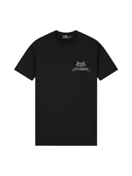 JorCustom Handscript2.0 Slim Fit T-Shirt - Black JorCustom JorCustom Handscript2.0 Slim Fit T-Shirt - Black