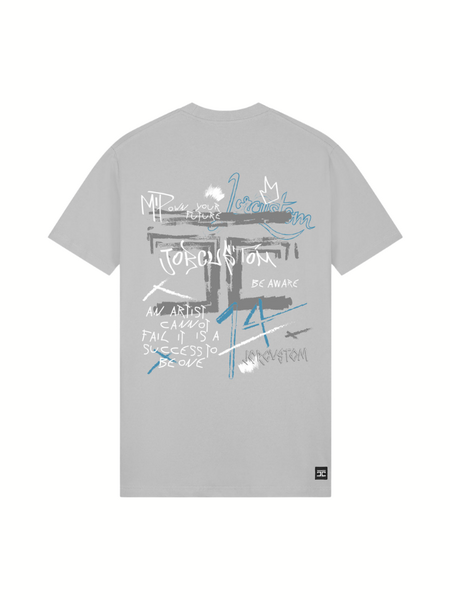 JorCustom Artist Slim Fit T-Shirt - Light Grey JorCustom JorCustom Artist Slim Fit T-Shirt - Light Grey